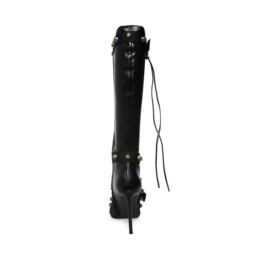 Botas Altas Steve Madden Fink Mujer Negras | ES RU3821